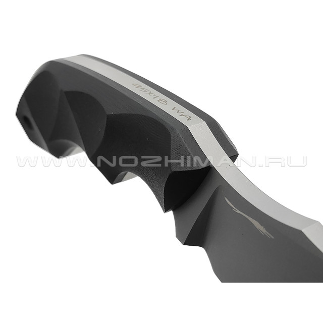 Волчий Век нож Кондрат 8 Mod. сталь 95Х18 WA bead-blast, рукоять G10 black