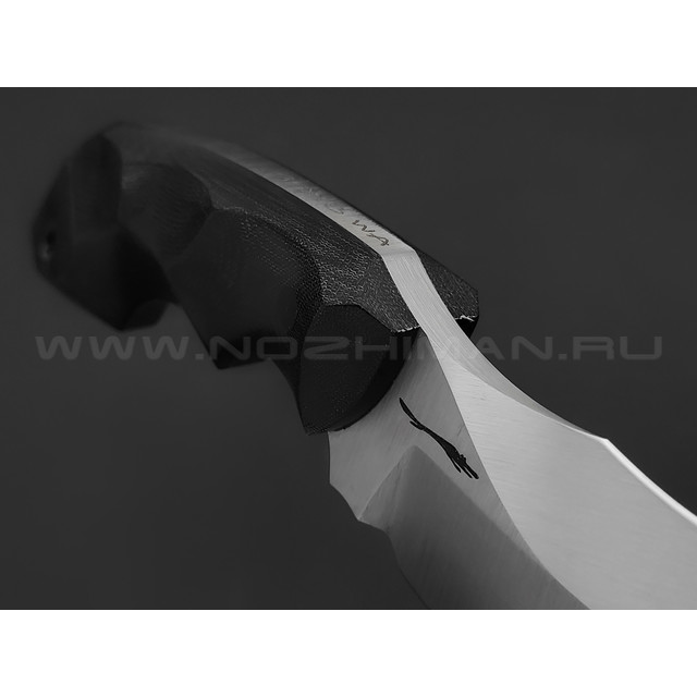 Волчий Век нож Кондрат 8 сталь 95Х18 WA сатин, рукоять Micarta black
