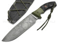 Волчий Век нож Команданте XL "День Победы" сталь N690 WA, рукоять G10 black & green