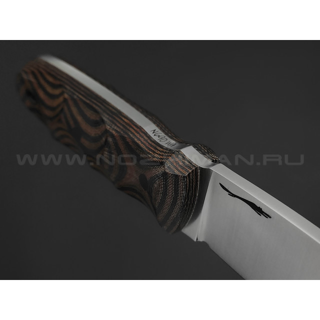 Волчий Век нож Стрела сталь N690 WA сатин, рукоять Micarta
