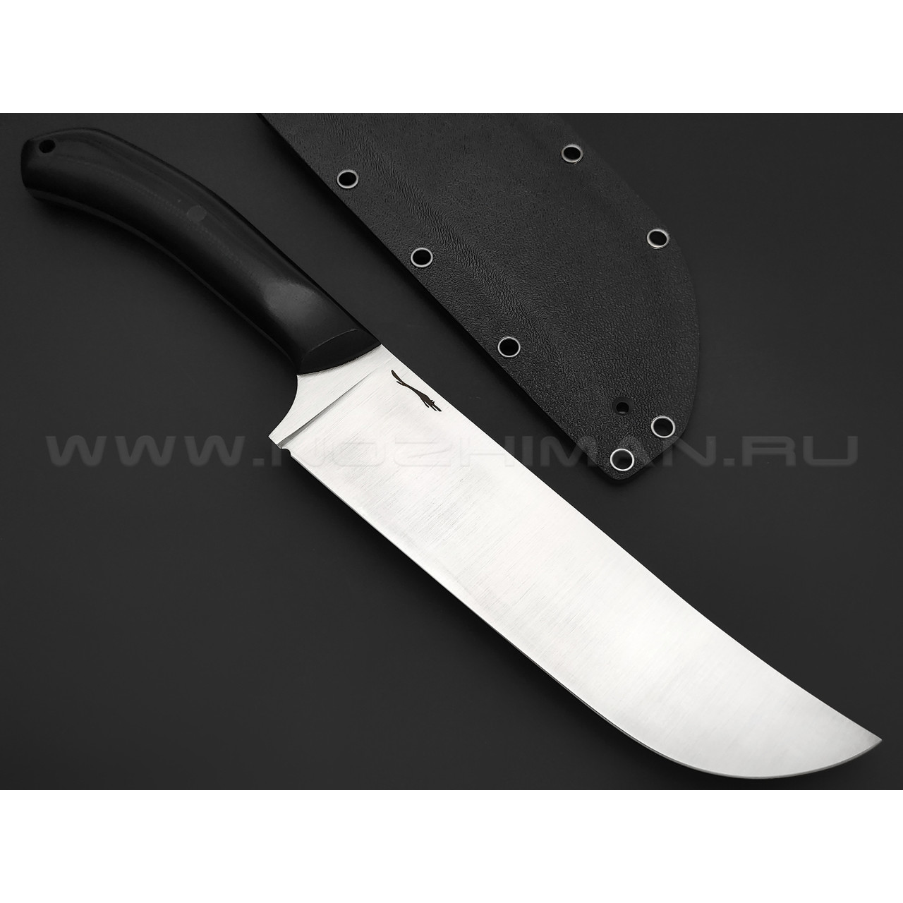 Волчий Век нож Пчак сталь N690 WA сатин, рукоять G10 black