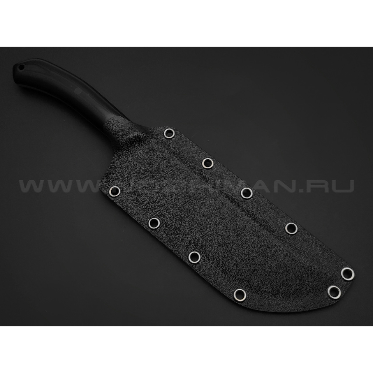 Волчий Век нож Пчак сталь N690 WA сатин, рукоять G10 black