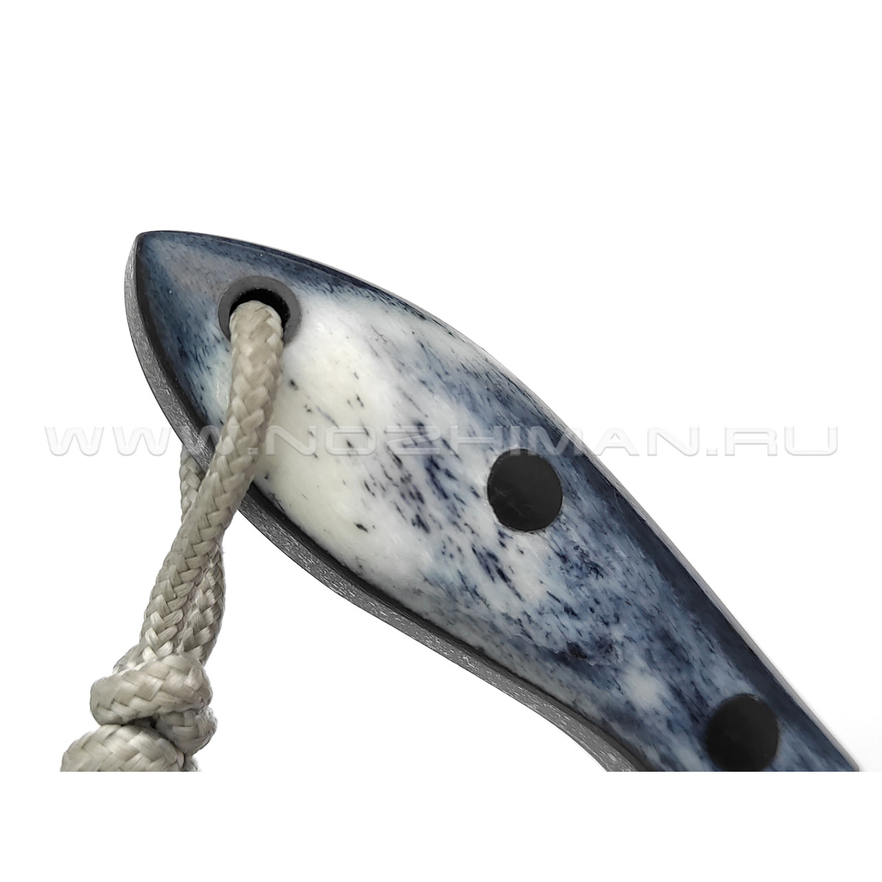 Волчий Век нож Мини МасичЬка Custom сталь N690 WA, рукоять Кость жирафа