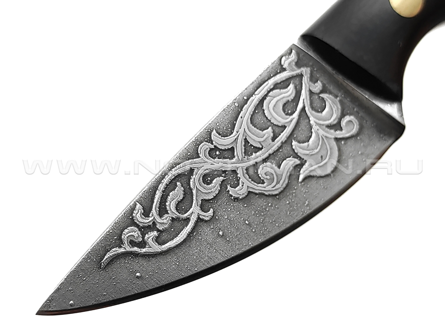 Волчий Век нож Мини МасичЬка Custom сталь N690 WA, рукоять G10 black