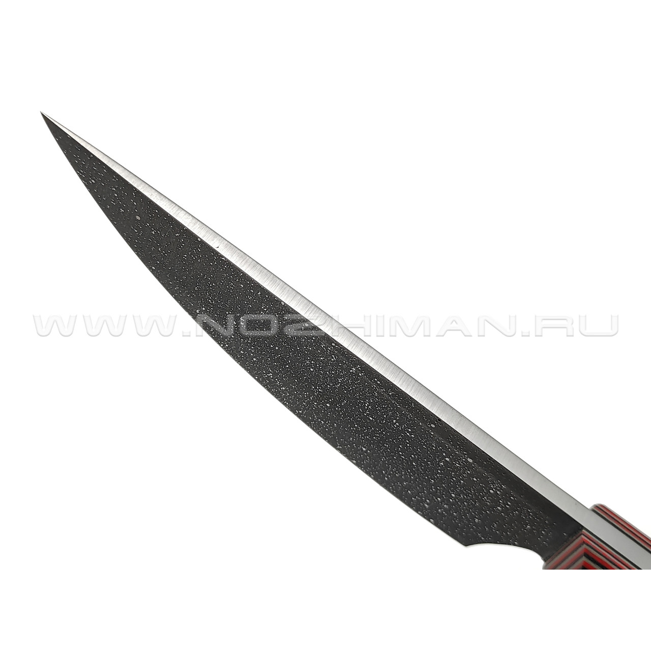 Богдан Гоготов нож NBG-37 сталь N690, рукоять G10 red & black
