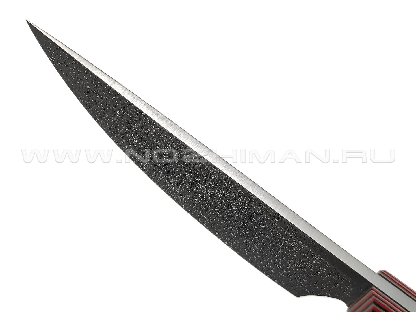 Богдан Гоготов нож NBG-37 сталь N690, рукоять G10 red & black