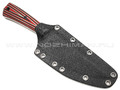 Богдан Гоготов нож NBG-37 сталь N690, рукоять G10 red & black
