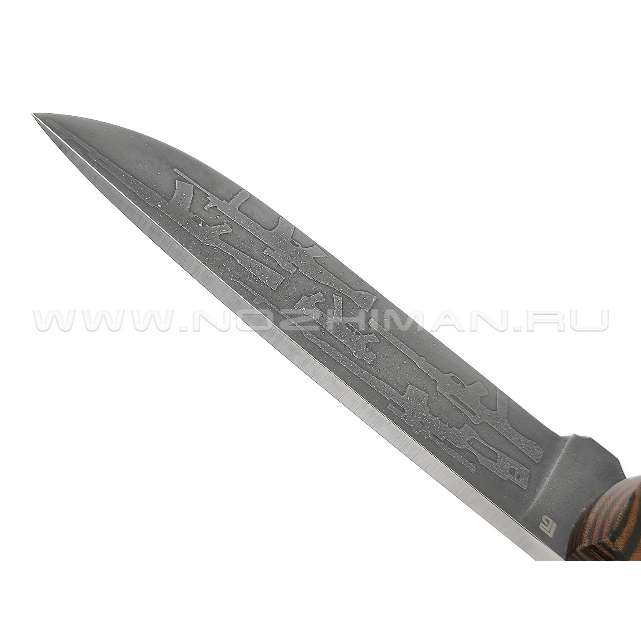 Богдан Гоготов нож NBG-38 сталь N690, рукоять Микарта