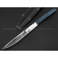 Богдан Гоготов нож NBG-33 сталь N690, рукоять G10 black & blue