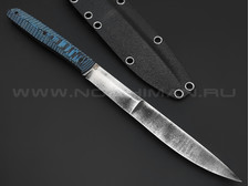 Богдан Гоготов нож NBG-33 сталь N690, рукоять G10 black & blue