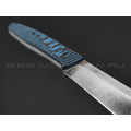Богдан Гоготов нож NBG-33 сталь N690, рукоять G10 black & blue