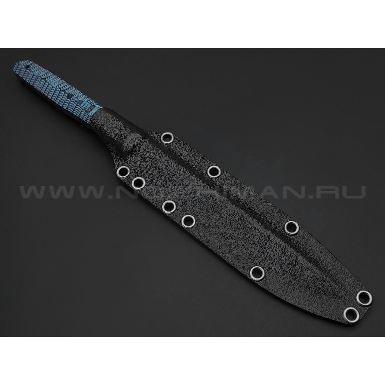 Богдан Гоготов нож NBG-33 сталь N690, рукоять G10 black & blue