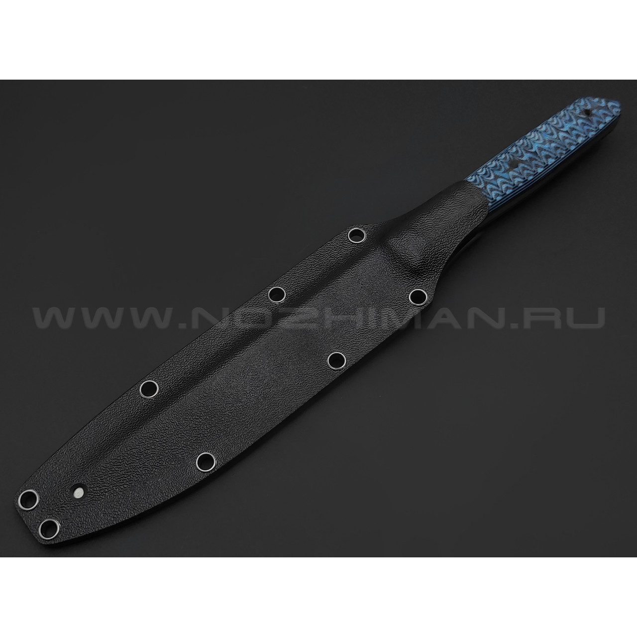Богдан Гоготов нож NBG-34 сталь N690, рукоять G10 black & blue