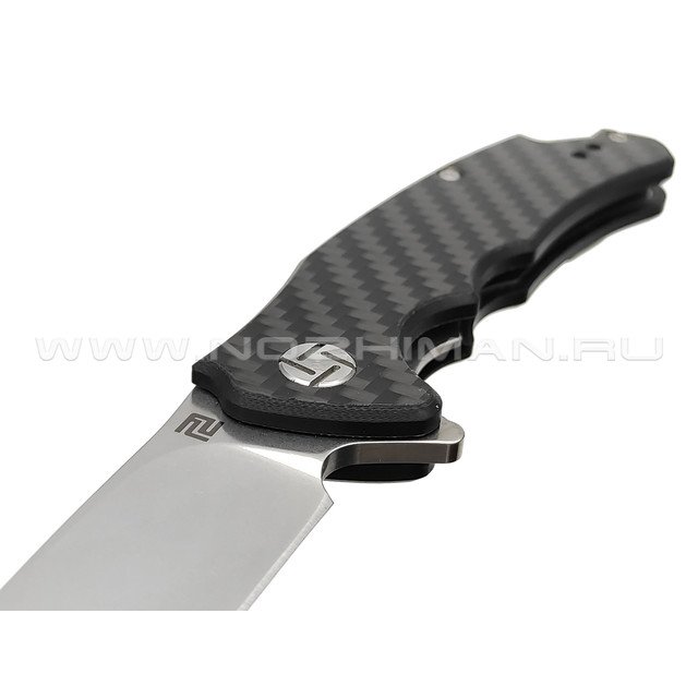 Нож Artisan Cutlery Tradition 1702PS-CF сталь D2, рукоять Carbon fiber