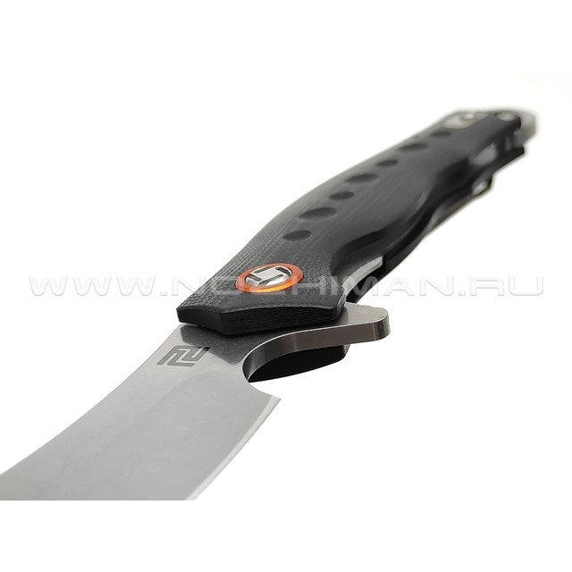 Нож Artisan Cutlery Corsair 1828P-BKC сталь D2, рукоять G10 black