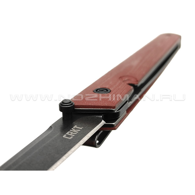 Нож CRKT CEO Burgundy 7096BKD2 сталь D2, рукоять Glass-Reinforced Nylon