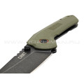 Нож CRKT Overland 6280 сталь 8Cr13MoV, рукоять G10 OD green, steel Нож CRKT Overland 6280 сталь 8Cr13MoV, рукоять G10 OD green, steel