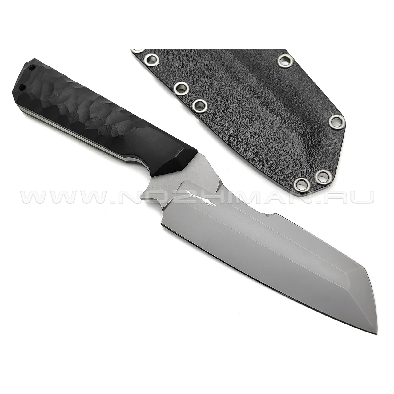 Волчий Век нож Карачун Custom сталь N690 WA bead-blast, рукоять G10 black