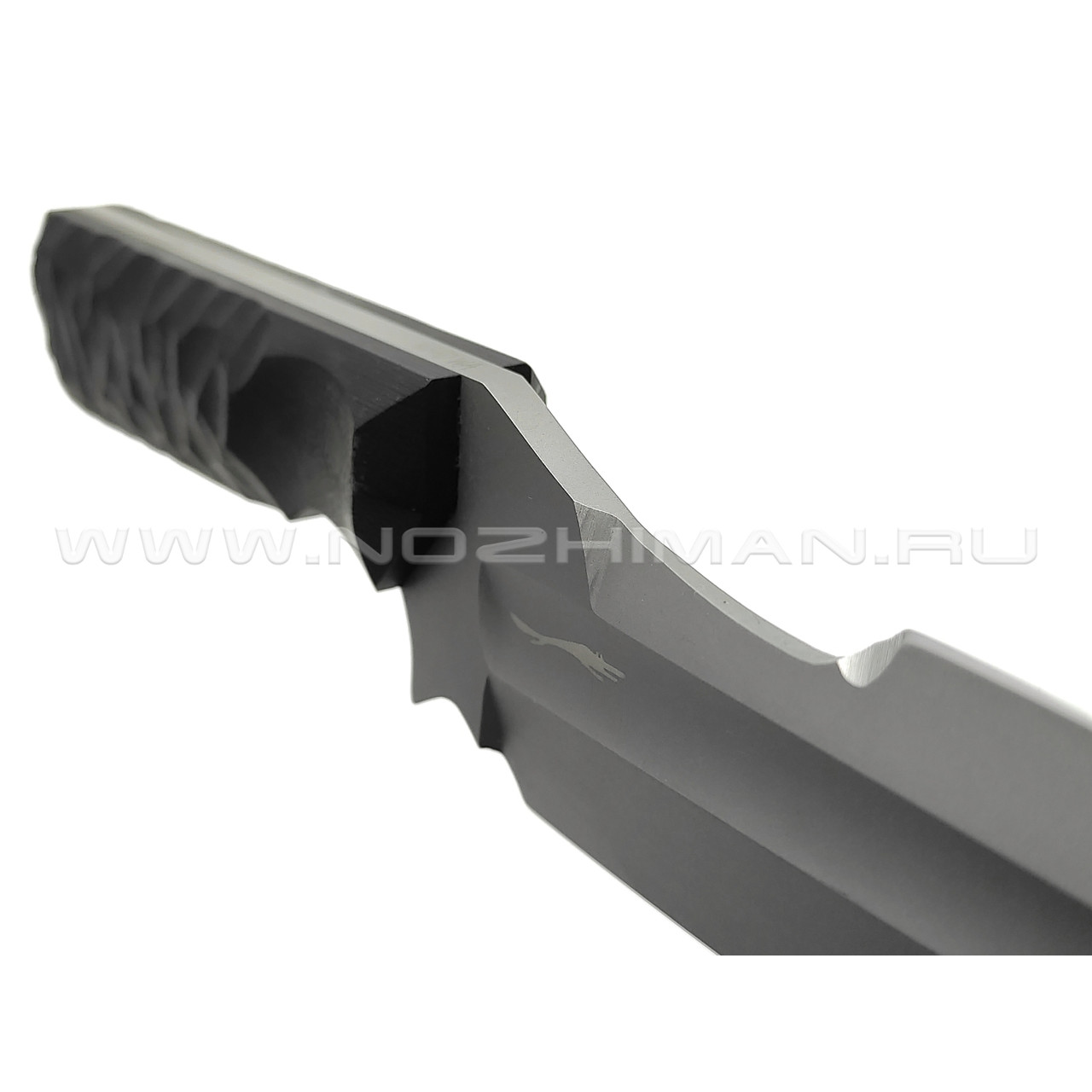Волчий Век нож Карачун Custom сталь N690 WA bead-blast, рукоять G10 black