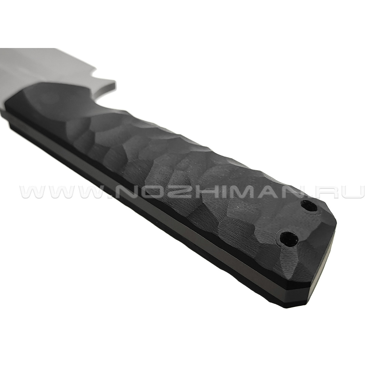 Волчий Век нож Карачун Custom сталь N690 WA bead-blast, рукоять G10 black