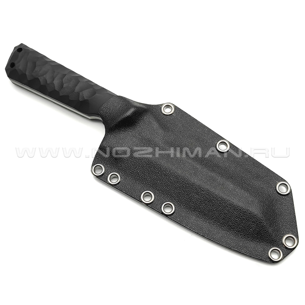 Волчий Век нож Карачун Custom сталь N690 WA bead-blast, рукоять G10 black