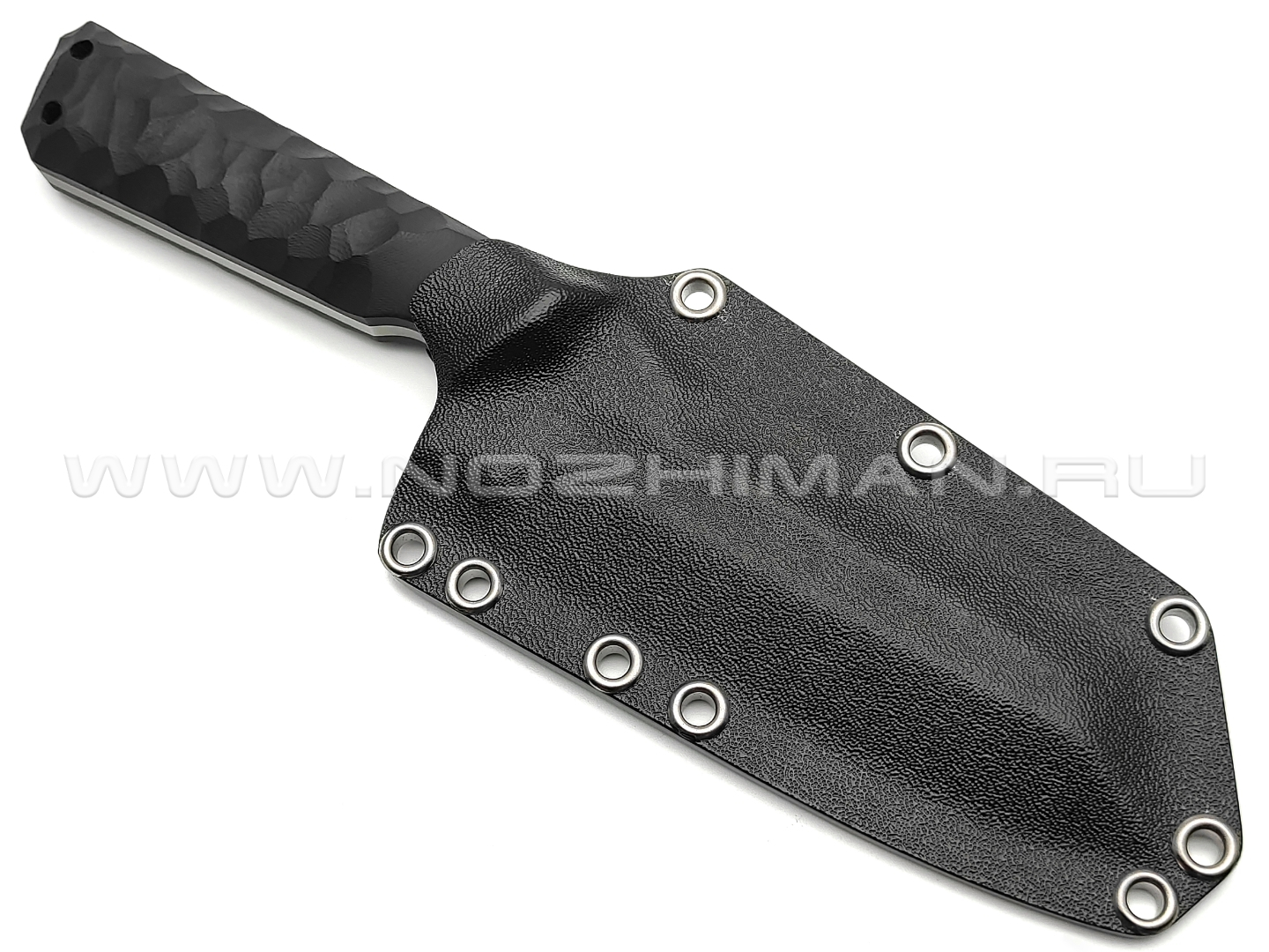 Волчий Век нож Карачун Custom сталь N690 WA bead-blast, рукоять G10 black