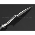 Волчий Век нож Custom EDC сталь 95Х18 WA satin, рукоять G10 black & green Волчий Век нож Custom EDC сталь 95Х18 WA satin, рукоять G10 black & green