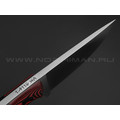 Волчий Век нож Mark-l сталь 1.4116 WA satin, рукоять G10 black & red Волчий Век нож Mark-l сталь 1.4116 WA satin, рукоять G10 black & red