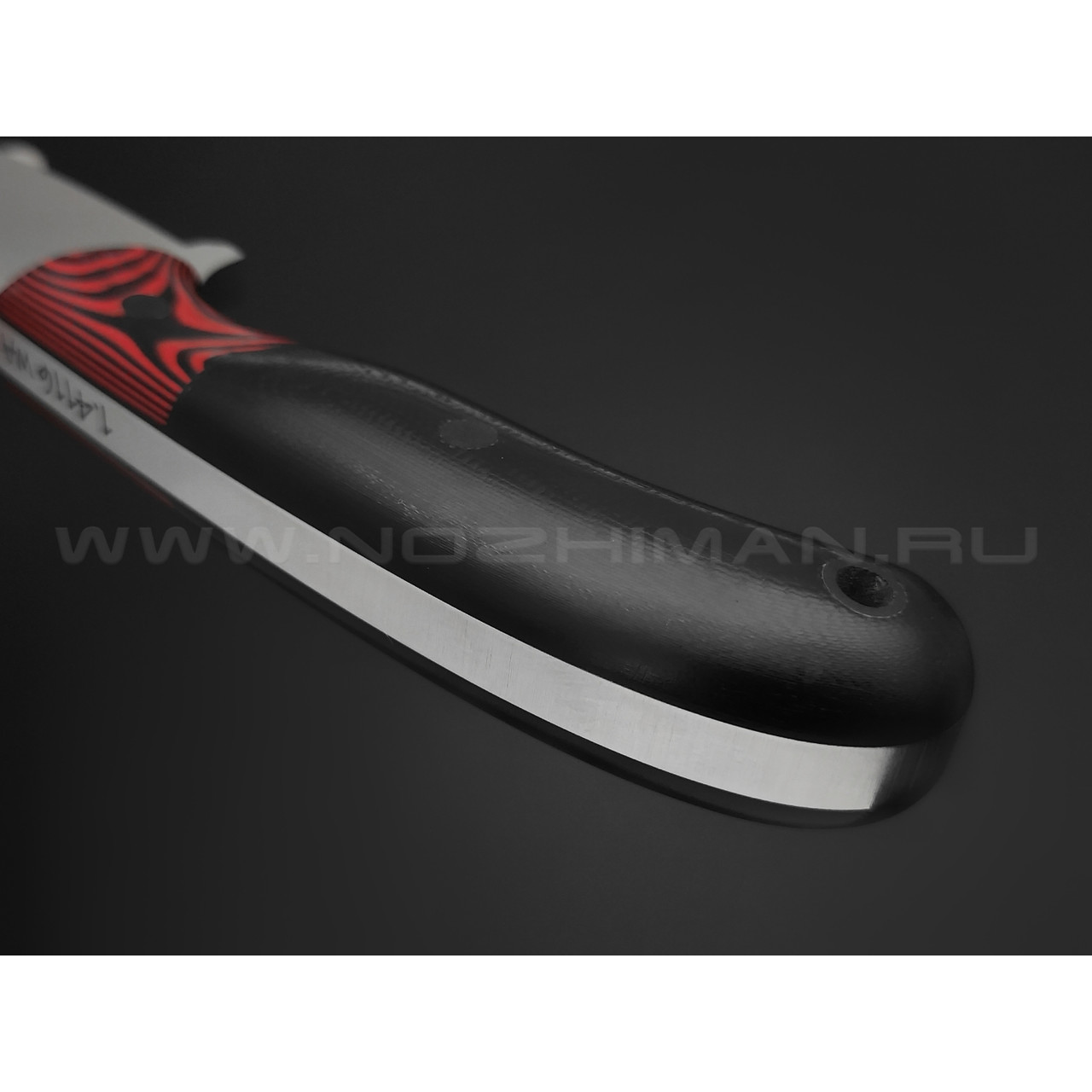 Волчий Век нож Mark-l сталь 1.4116 WA satin, рукоять G10 black & red