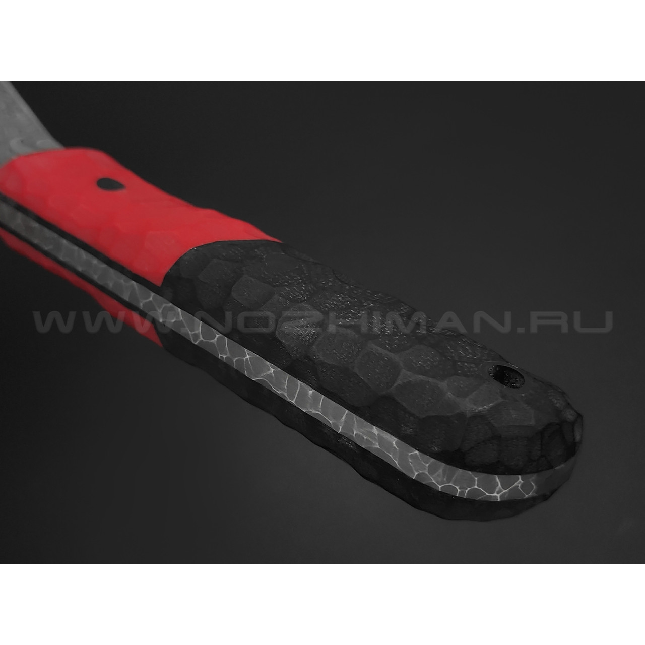 Волчий Век нож НДК 11 Custom Koi сталь N690 WA, рукоять G10 black & red