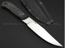Волчий Век нож Tactical Custom сталь D2 WA satin, рукоять G10 black & green