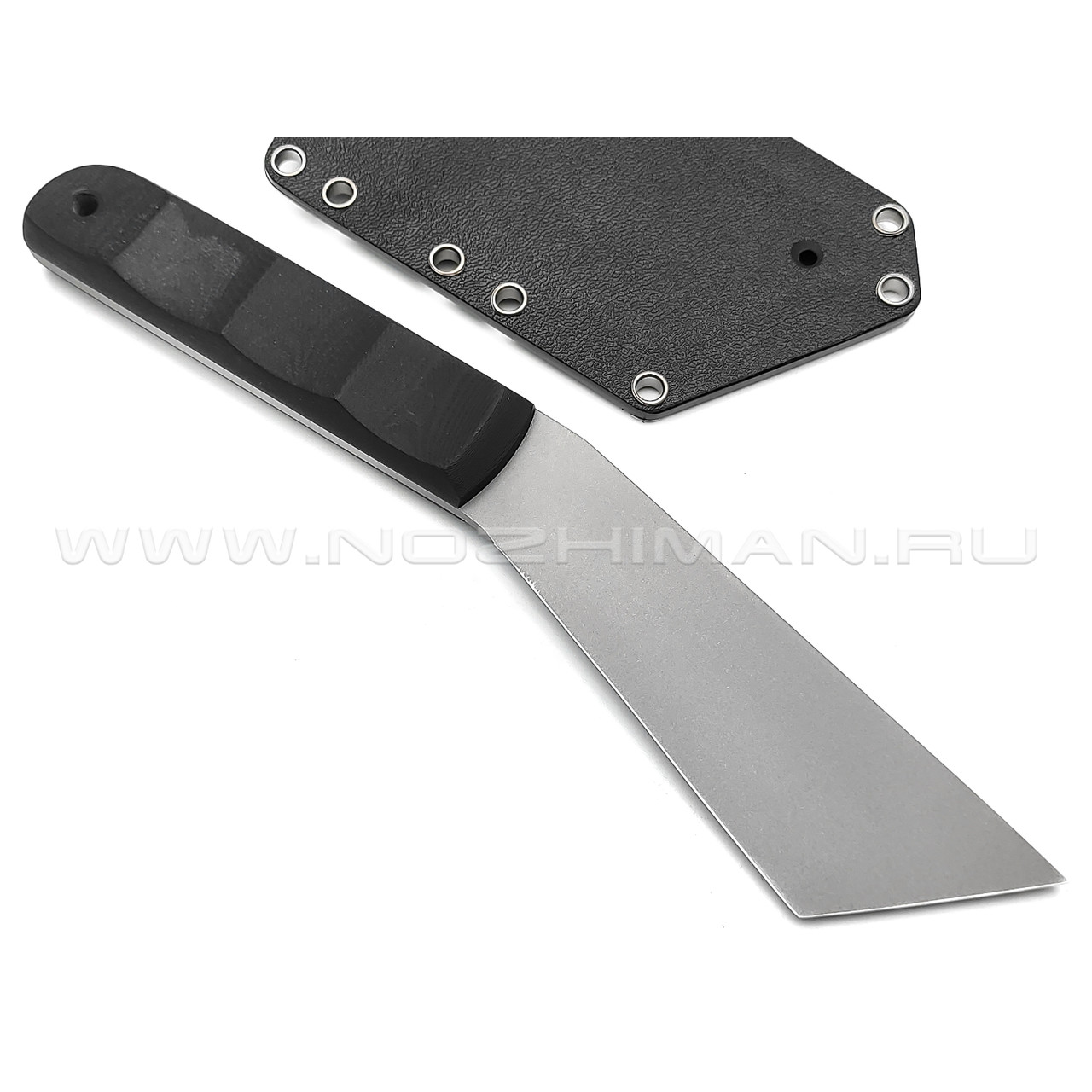Волчий Век нож НДК 11 сталь N690 WA bead-blast, рукоять G10 black