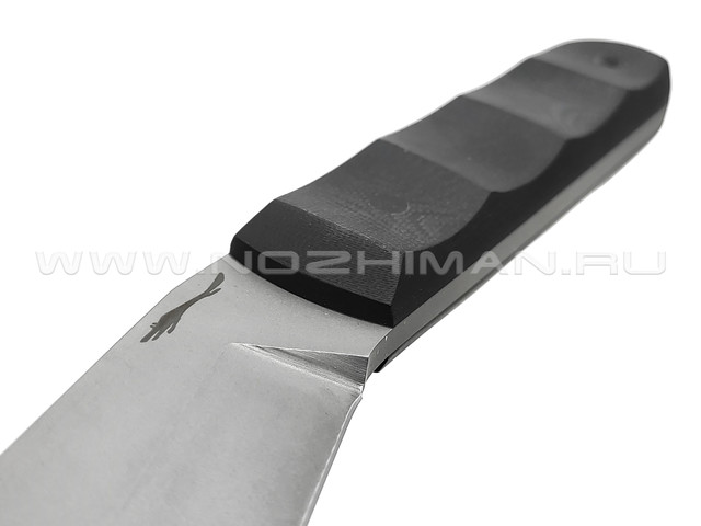 Волчий Век нож НДК 11 сталь N690 WA bead-blast, рукоять G10 black