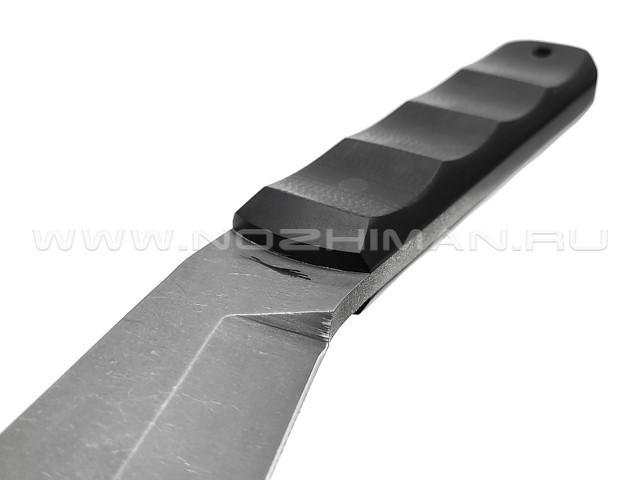 Волчий Век нож НДК 17 сталь D2 WA blackwash, рукоять G10 black
