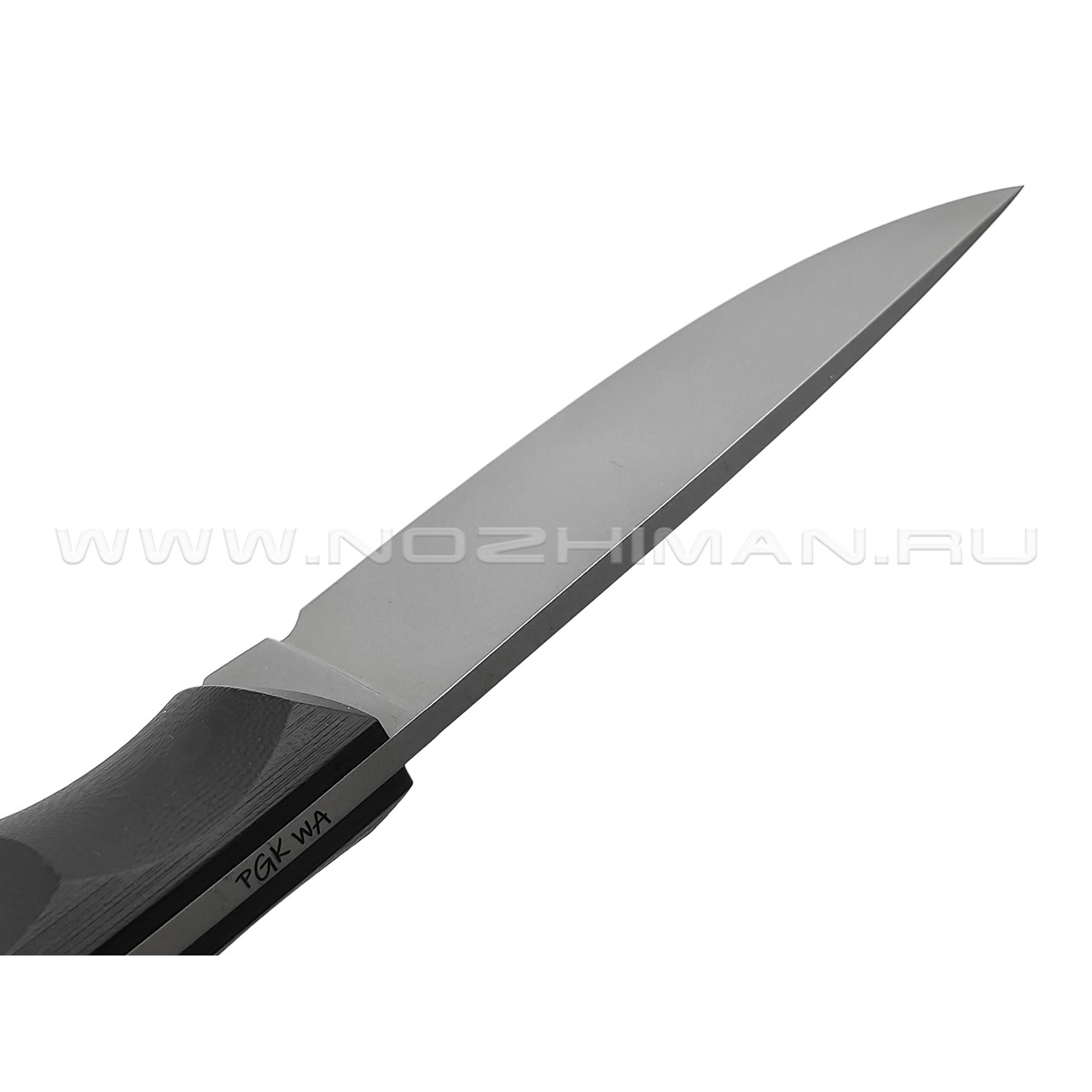 Волчий Век нож Mark-ll сталь PGK WA стоунвош, рукоять G10 black