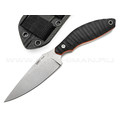 Saro нож Белка сталь K110, рукоять G10 black & orange