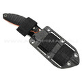 Saro нож Белка сталь K110, рукоять G10 black & orange