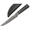 Saro нож Анчар сталь Дамаск, рукоять G10 black Saro нож Анчар сталь Дамаск, рукоять G10 black