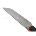 Saro нож Лис Танто сталь N690, рукоять G10 black & orange