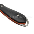 Saro нож Лис Танто сталь N690, рукоять G10 black & orange