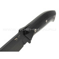 Saro нож Егерь сталь 65Г, рукоять G10 black
