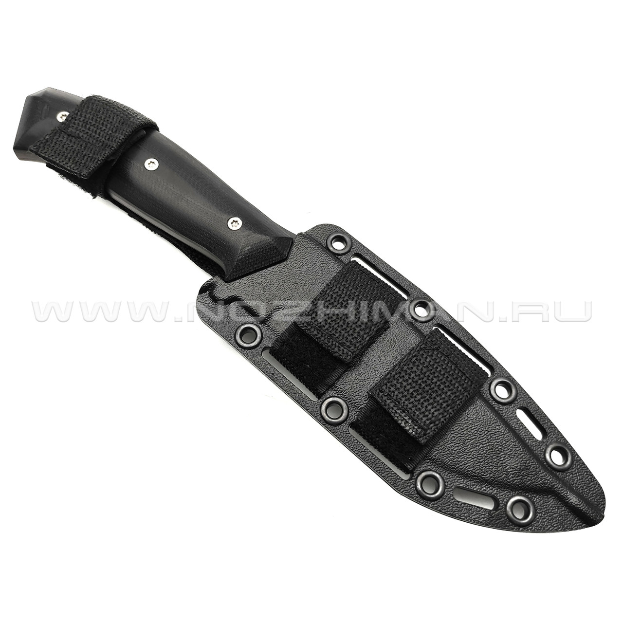 Saro нож Егерь сталь 65Г, рукоять G10 black
