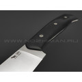 Saro кухонный нож Универсал сталь N690, рукоять G10 black