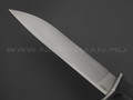 Saro нож Финский сталь Aus-6 сатин, рукоять черная резина