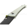 Artisan Cutlery складной нож Andromeda 1856P-BNTG сталь AR-RPM9 чёрный PVD, рукоять G10 джейд Artisan Cutlery складной нож Andromeda 1856P-BNTG сталь AR-RPM9 чёрный PVD, рукоять G10 джейд