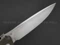 Нож Artisan Cutlery Tradition 1702P-GN сталь D2, рукоять G10 OD green