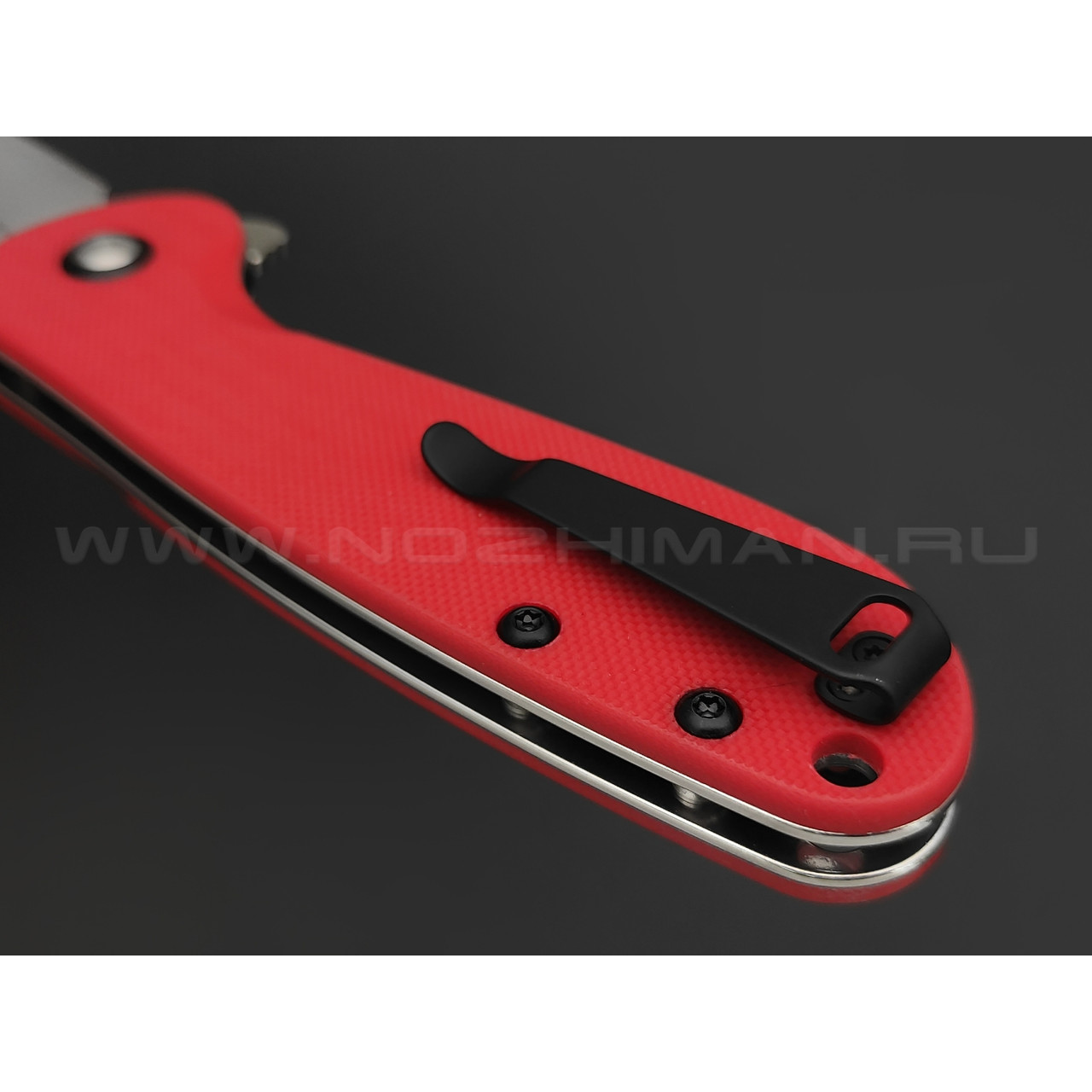 Нож CJRB Lago J1926-RE сталь AR-RPM9, рукоять G10 red