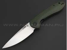 Нож CJRB Feldspar J1912-GGN сталь AR-RPM9, рукоять Micarta green