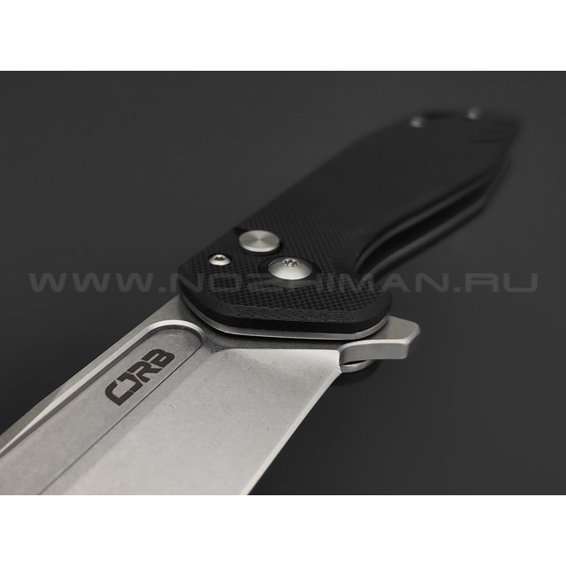 Нож CJRB Riff J1928-BK сталь AR-RPM9 SW, рукоять G10 black