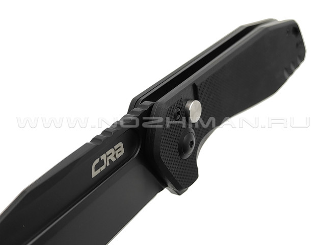 Нож CJRB Riff J1928-BBK сталь AR-RPM9 PVD, рукоять G10 black